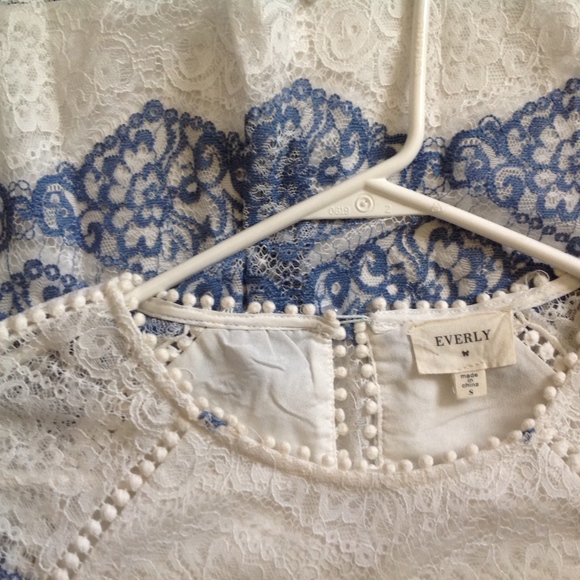 Everly Anthropologie Modcloth Lace Dress S NWT - Picture 4 of 4